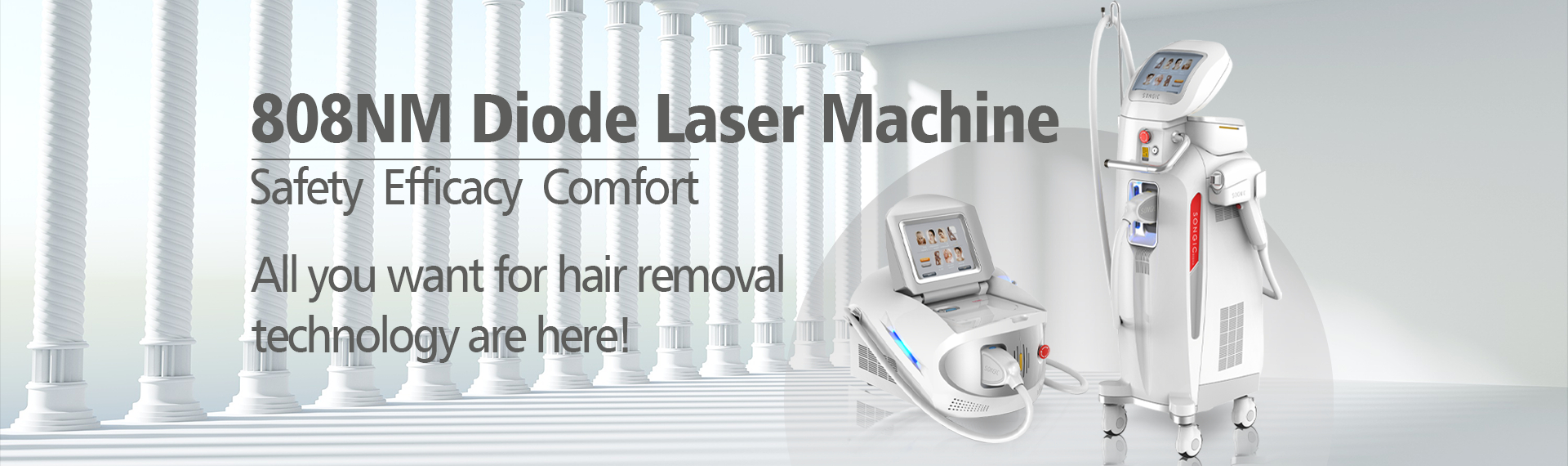 2-808NM Diode Laser Machine.