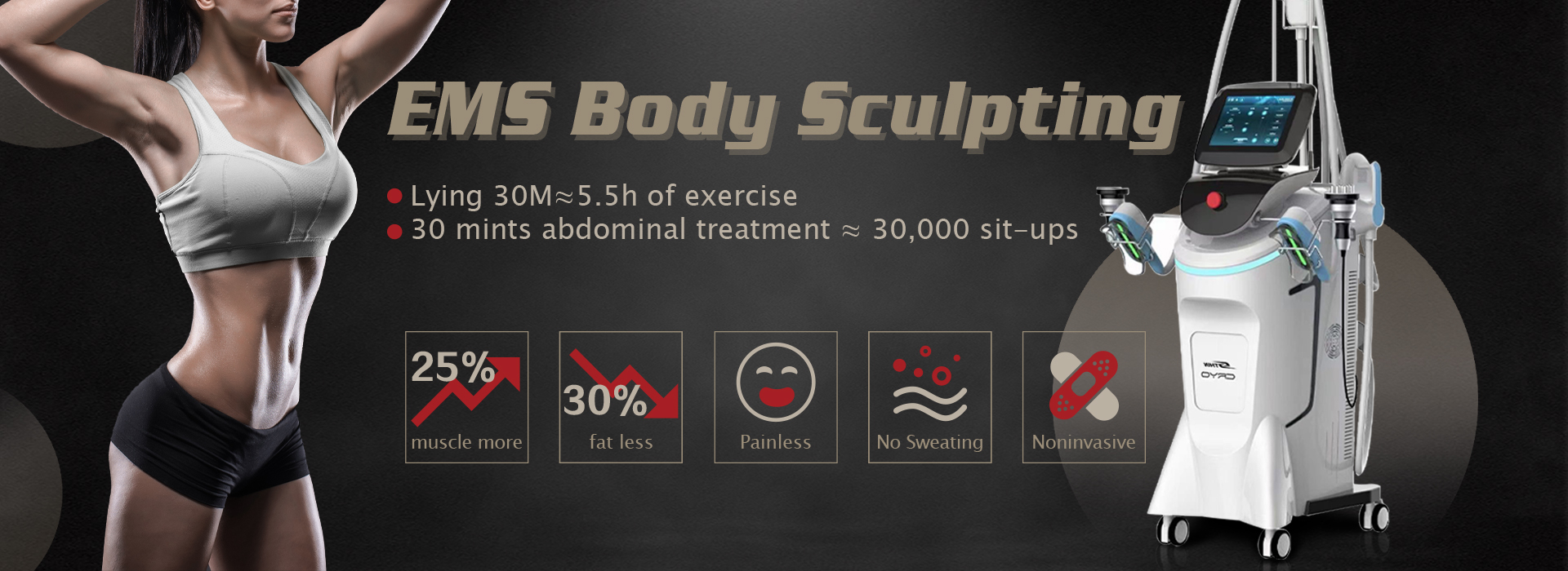 4-EMS body sculpting