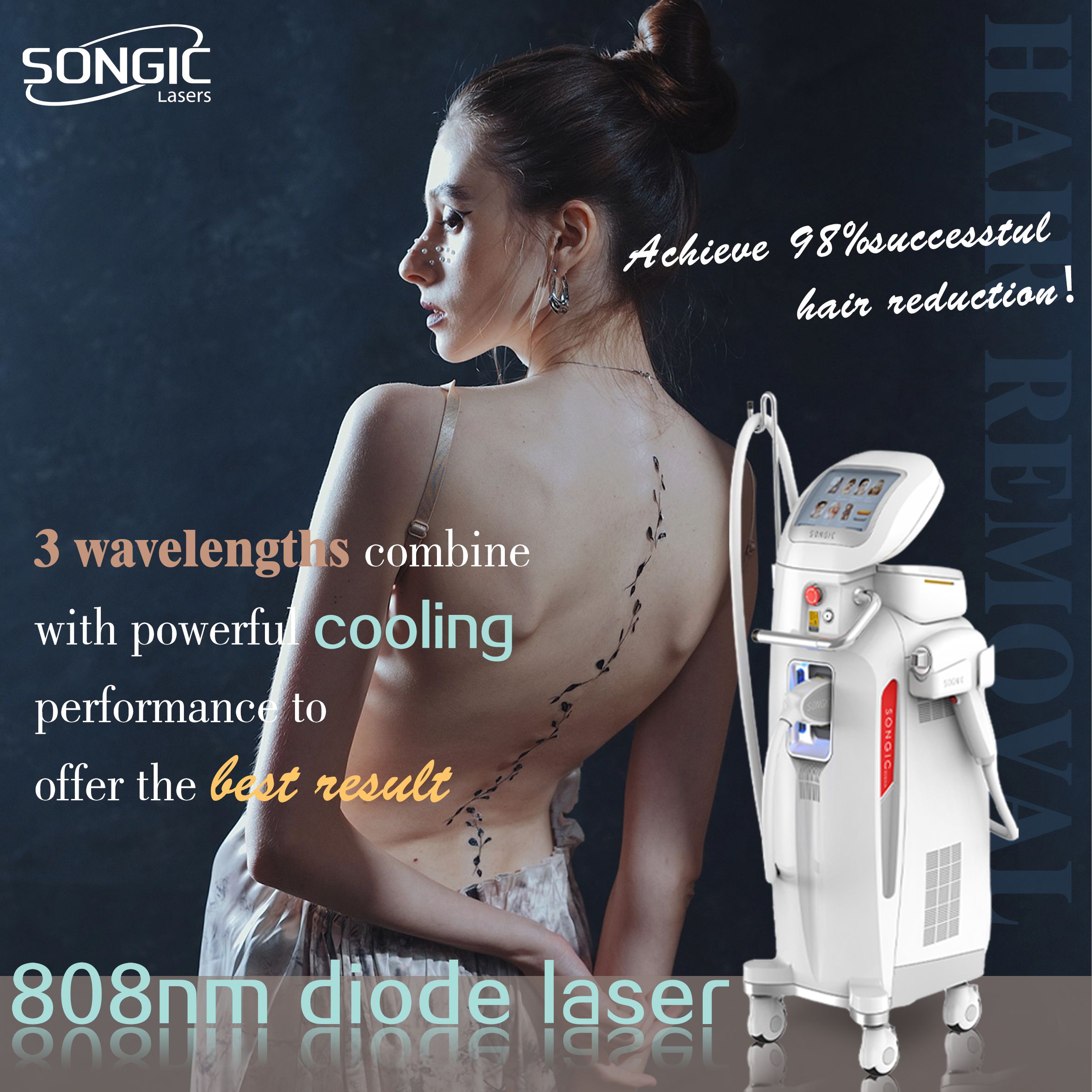 808NM Diode Laser Machine
